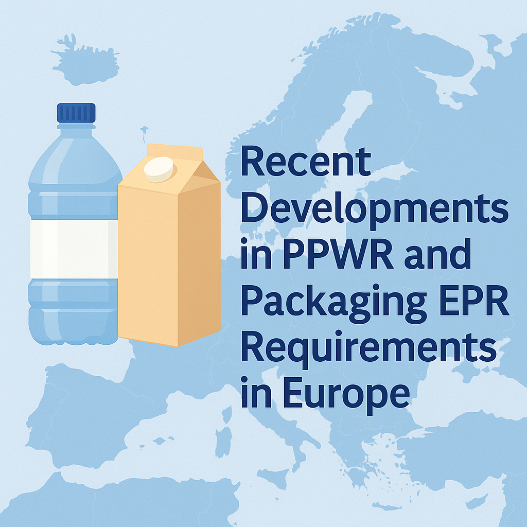 Recent developments in PPWR and Packaging EPR Compliance Requirements in Europe