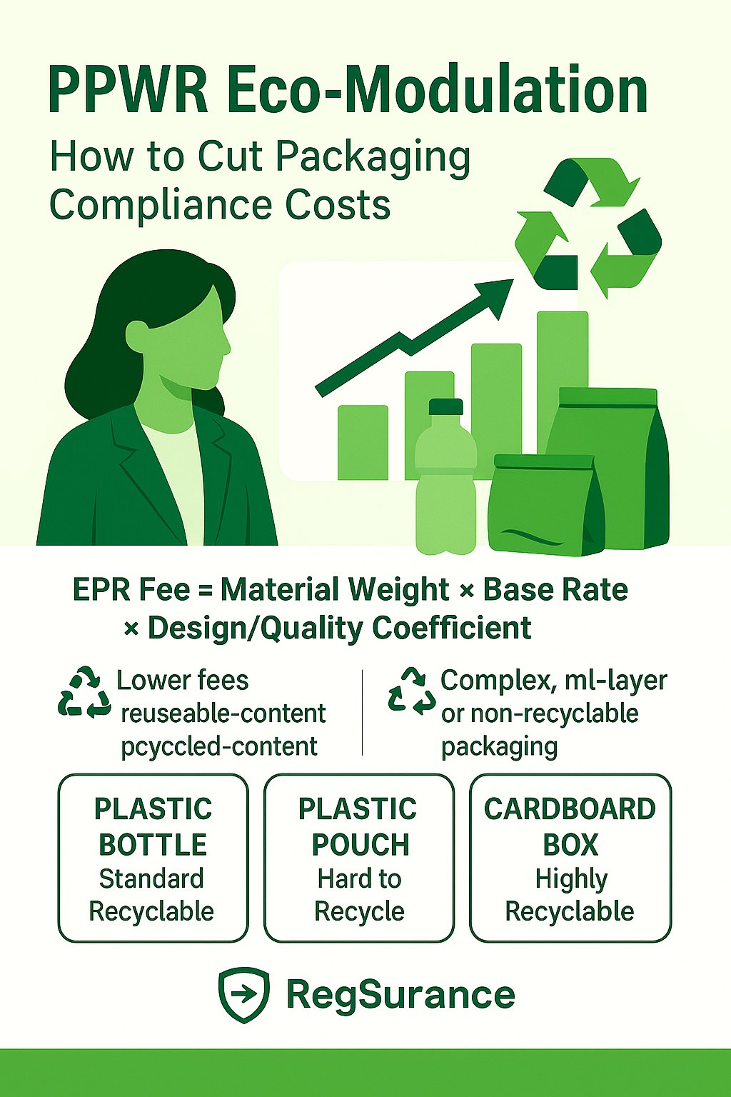 Reduce Your PPWR & EPR Fees in 2025–2030: Eco-Modulation and Smart Packaging Strategies to Cut Costs by 20–50% for Businesses in Europe