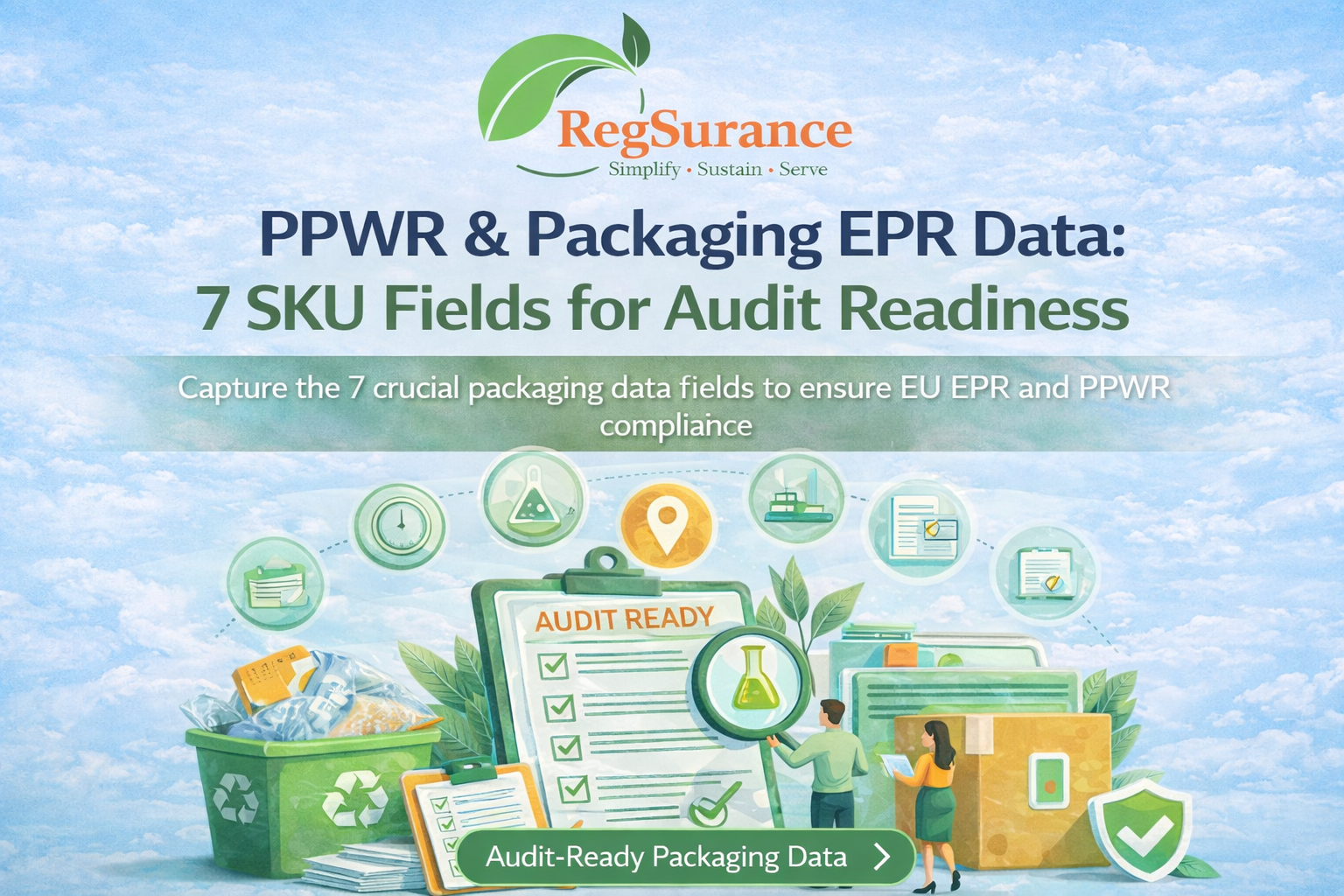 EU Packaging EPR & PPWR Reporting: 7 SKU Level Data Fields to Avoid Audit Findings