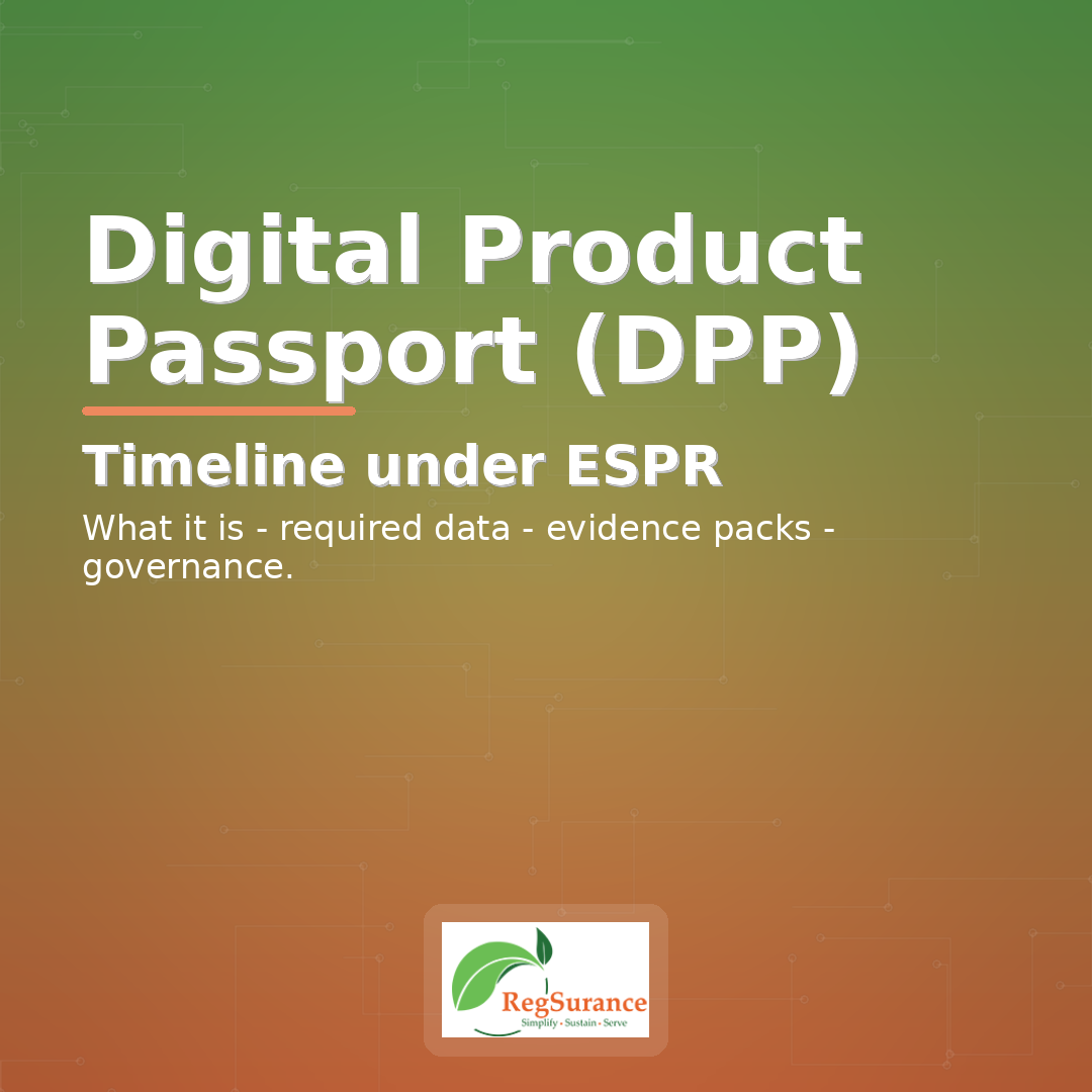Digital Product Passport (DPP) Timeline – What ESPR Requires – What Data to Prepare – How to Implement at Scale
