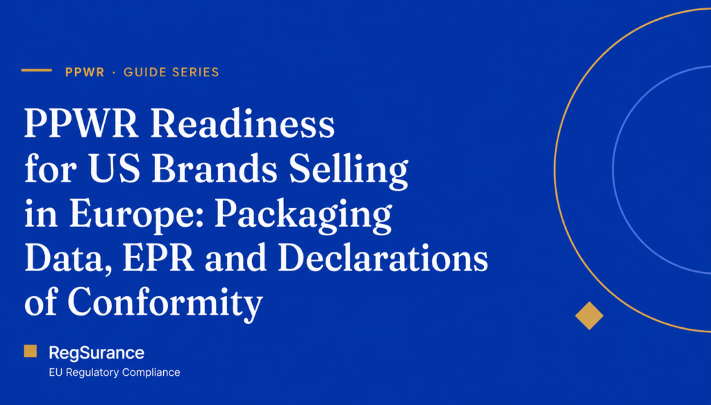 PPWR readiness for US brands selling in Europe