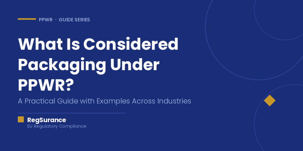 what is considered packing under PPWR?